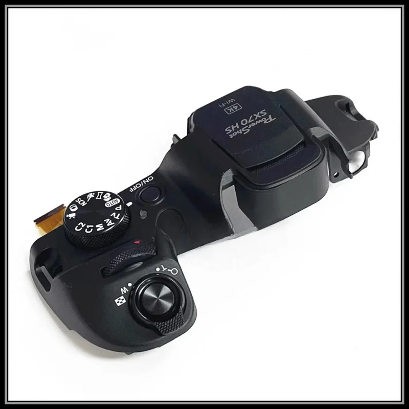 

Brand new original factory camera repair parts for Canon SX70 top shell assembly with ribbon cable mode dial