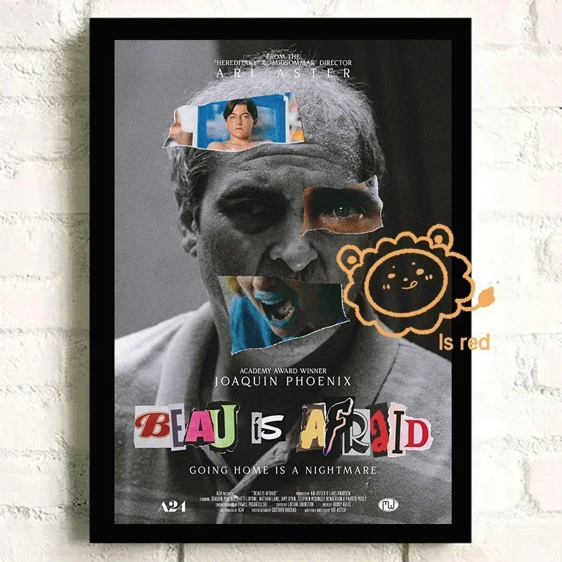 Beau Is Afraid Movie Poster Horror Comedy Movies Canvas Printing Modern Home Living Room Bedroom Decoration Wall Art