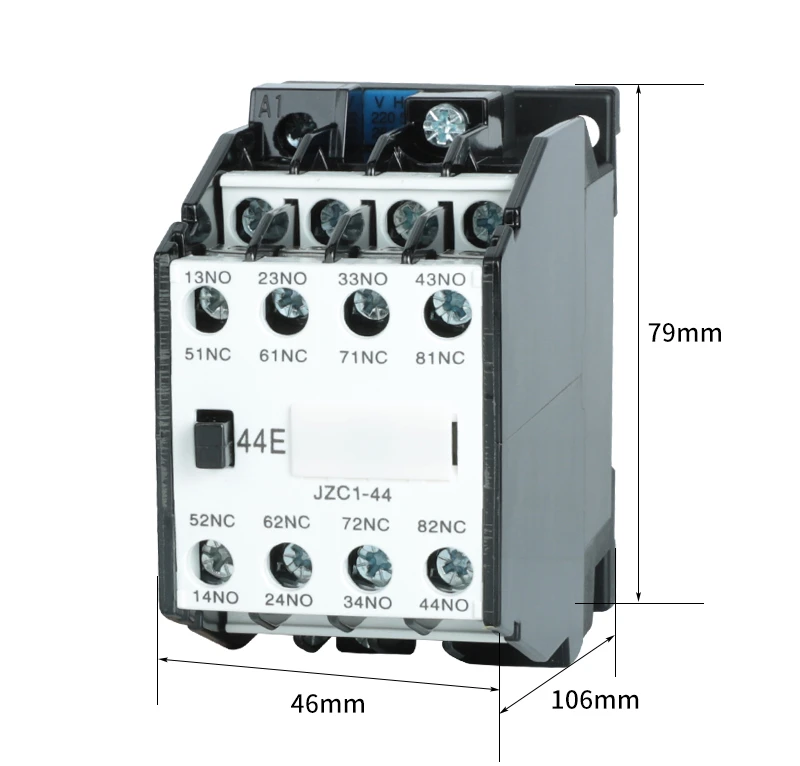 JZC1-44 four-open four-close intermediate relay 220V 380V JZC1-62 53 36V24V