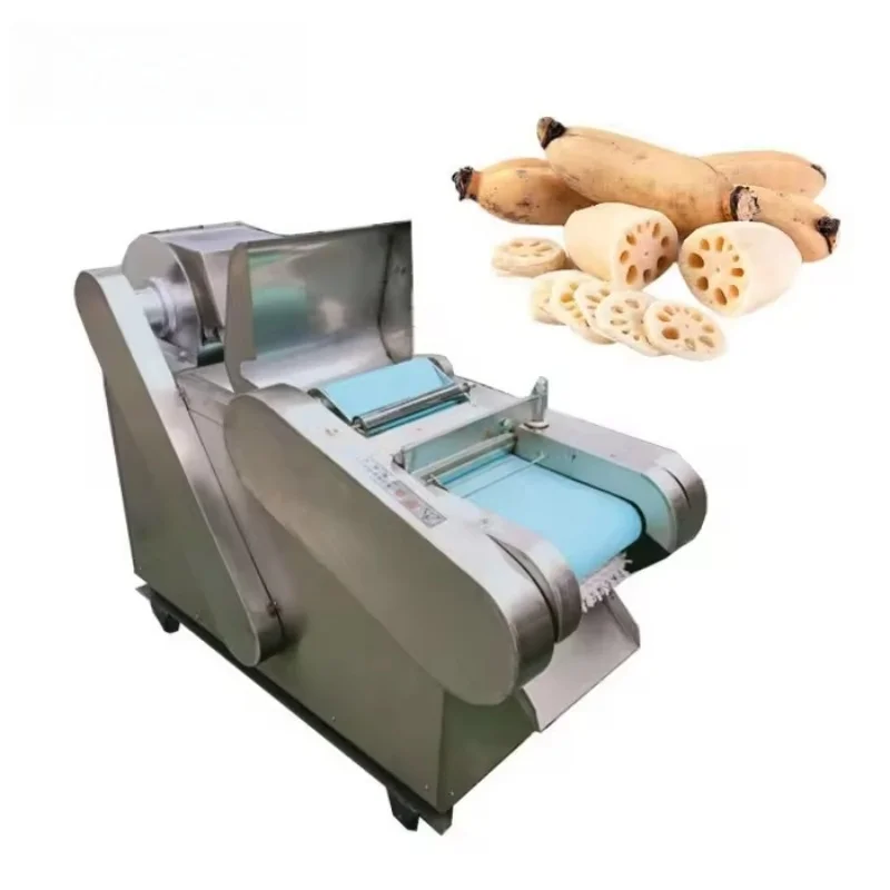 30 cm Fruit Vegetable Processing Machines Multi Functional Vegetable Cutter and Slicer Leafy Vegetables Cutting Machine