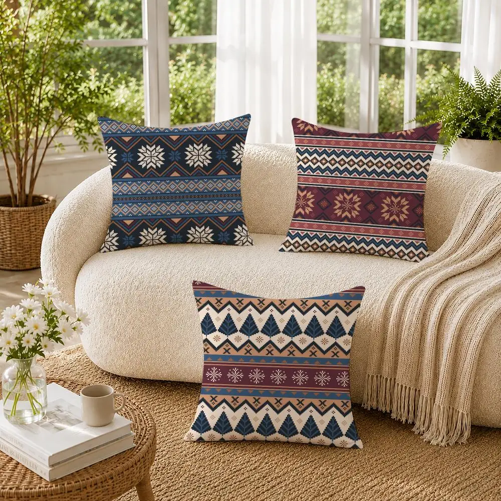 Moroccan Style Cushion Cover Pillowcase Sofa Living Room Home Gift Office Decor Protective Covers