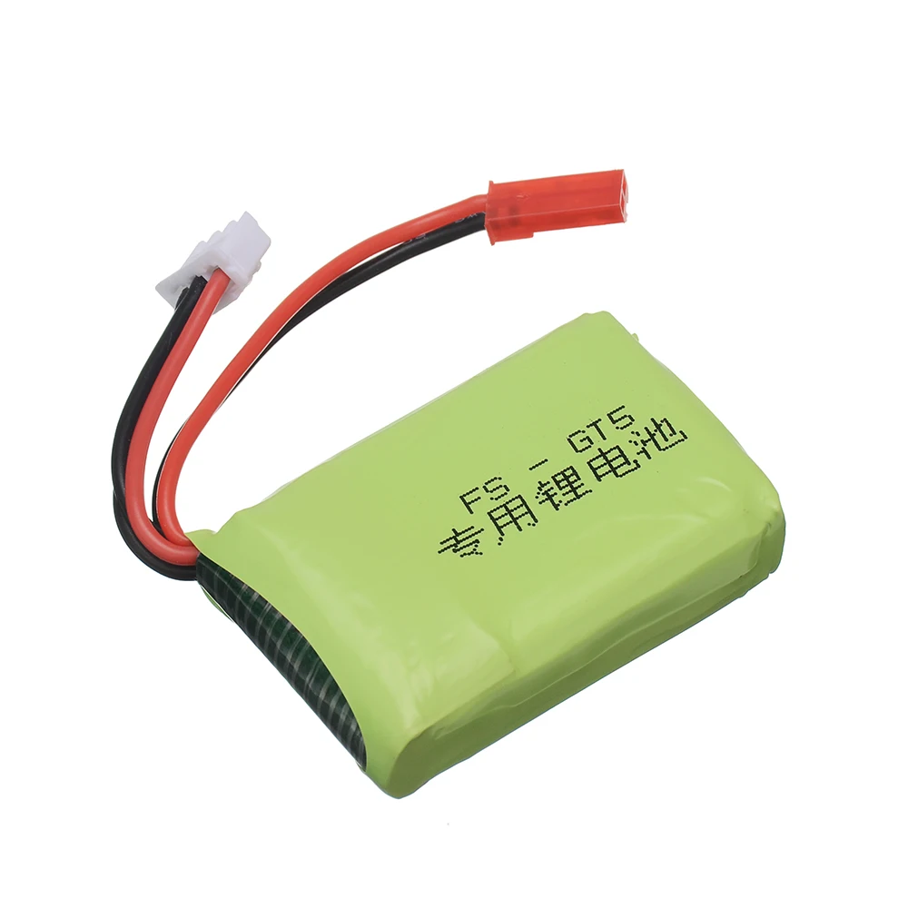 1/2/3Pcs 7.4v 1600mah Akumulator Lipo Pasuje do Flysky FS-GT5 2.4G 6CH Nadajnik do zdalnego sterowania RC Car Boat 2S 7.4v Akumulator RC