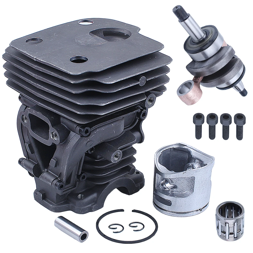Jonsered cs2245 cs2250s用シリンダーシャフトキット,チェーンソー44mm用,Nikon asislメッキボルト針ベアリング