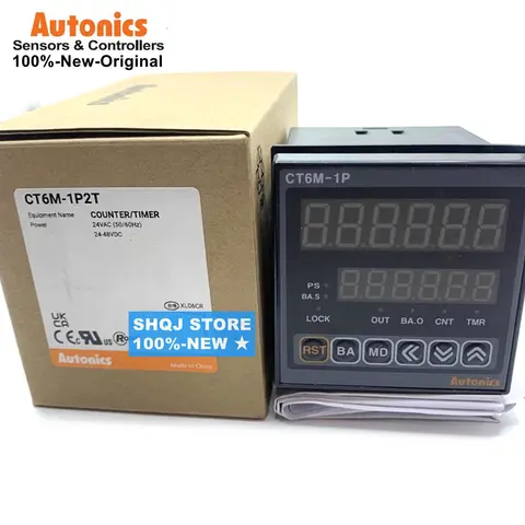 Autonics 100%-NEW CT6Y CT6M CT6Y-1P2 1P4 CT6Y-2P2T 2P4T 2P2 2P4 1P4T 1P4 CT6M-2P4 1P2 2P2 CT6M-1P2T 1P4T 2P4T CT6M-I4 I2 I4T I2T