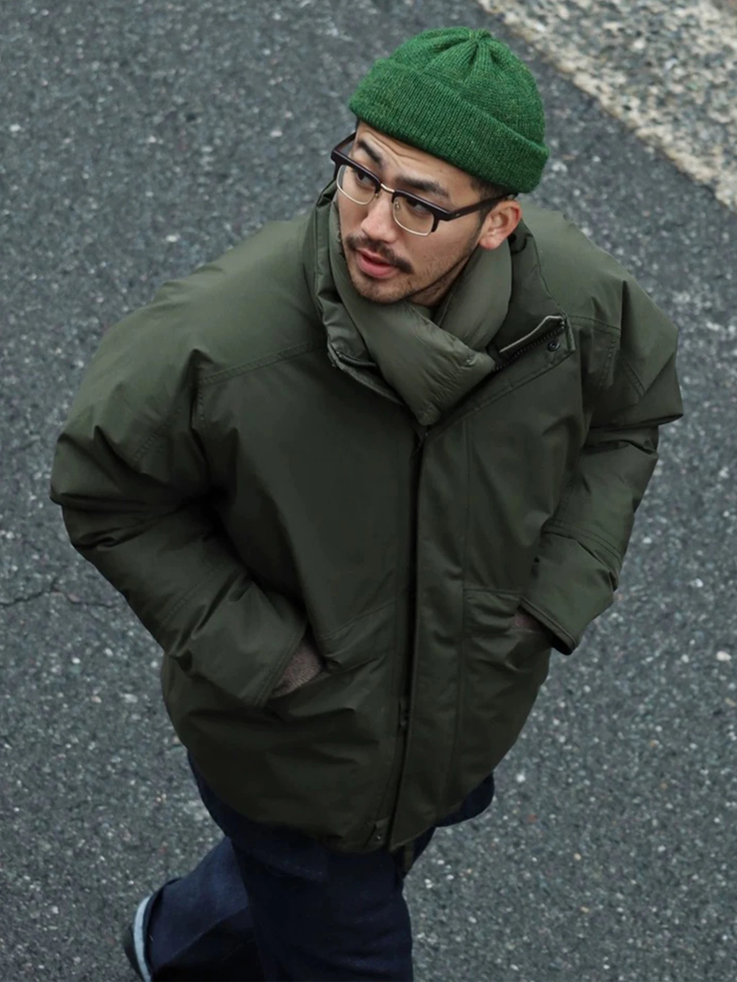 Waterproof Windproof Winter down Jaet Stand Collar Polyester Fiber  Tex Light Electronic Full Prure Adhesive