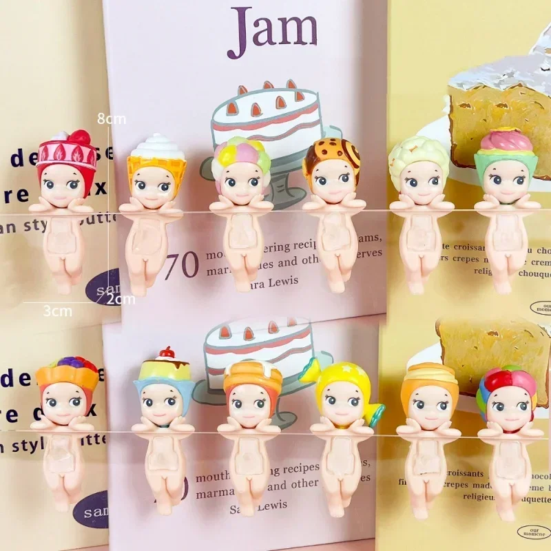 12Pcs Box Marine Animal Sonny Angel Blind Box Sweets Series Anime Figures Cute Collectible Toys Candy Dolls Fans Gift for Kids