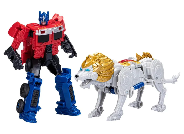 Op voorraad Transformed Toys Movie 7 Beast Wars OP Commander + White Lion Action Figure Collection Gift