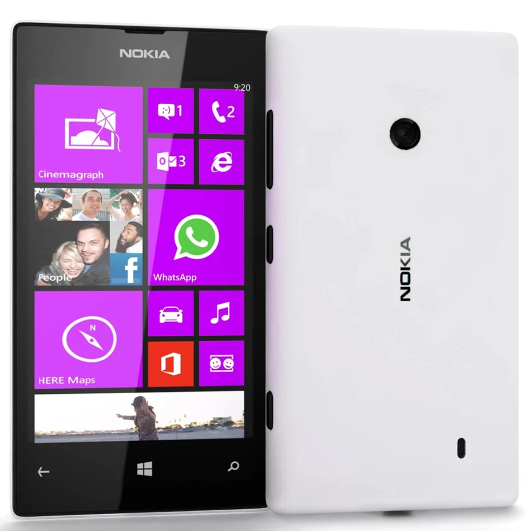 Nokia Lumia 520 3G Phone 5MP 4.0-inch Windows 8GB+512MB 1430mAh WiFi Bluetooth MP3/MP4 Ultra Sensitive Touch Unlock Nokia Phone