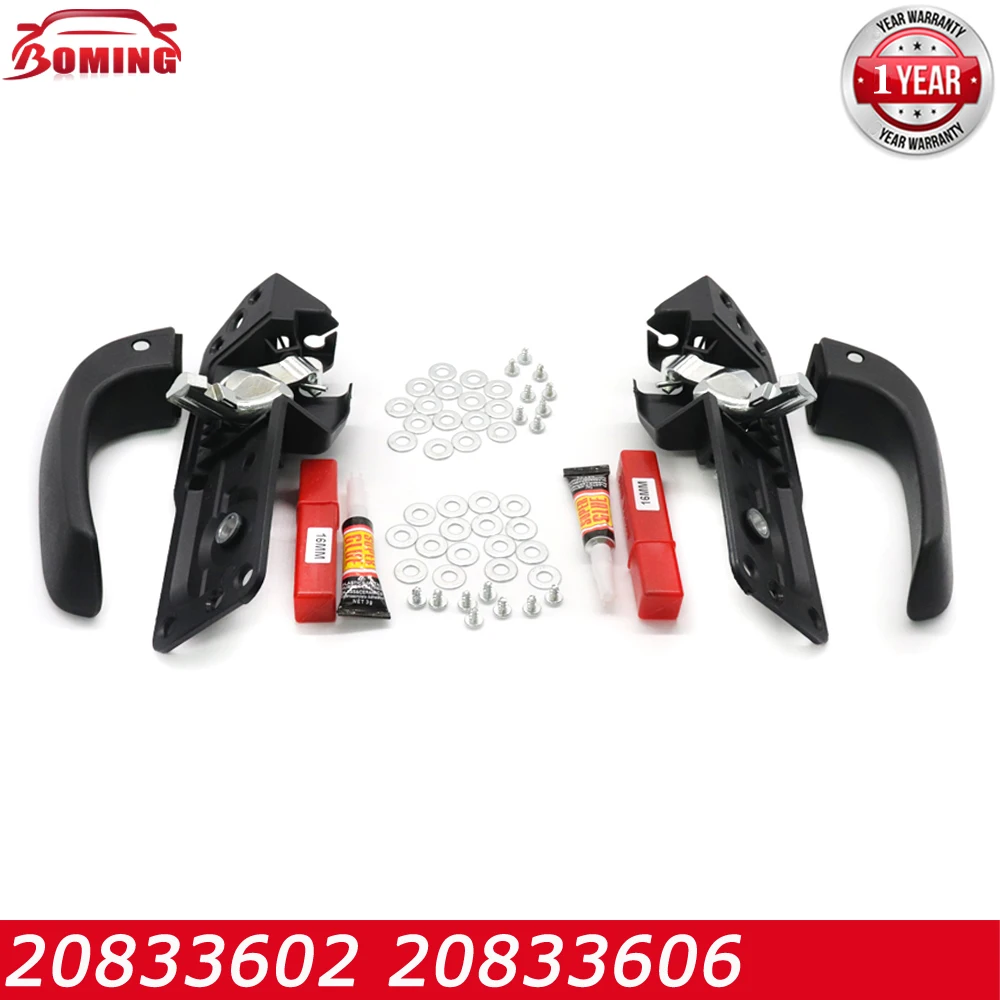 

20833602 20833606 Комплект для установки внутренней дверной ручки автомобиля, пара левой/правой для Chevrolet Silverado 2007-2014 гг. 20871488 15936892