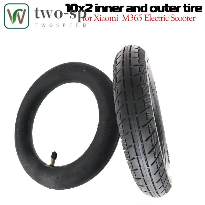 10X2-6.1 10 inch Inflatable Thickening Wheel Tire 10x2-6.1 Inner Outer Tyre for Xiaomi Mijia M365 Electric Scooter Accessories