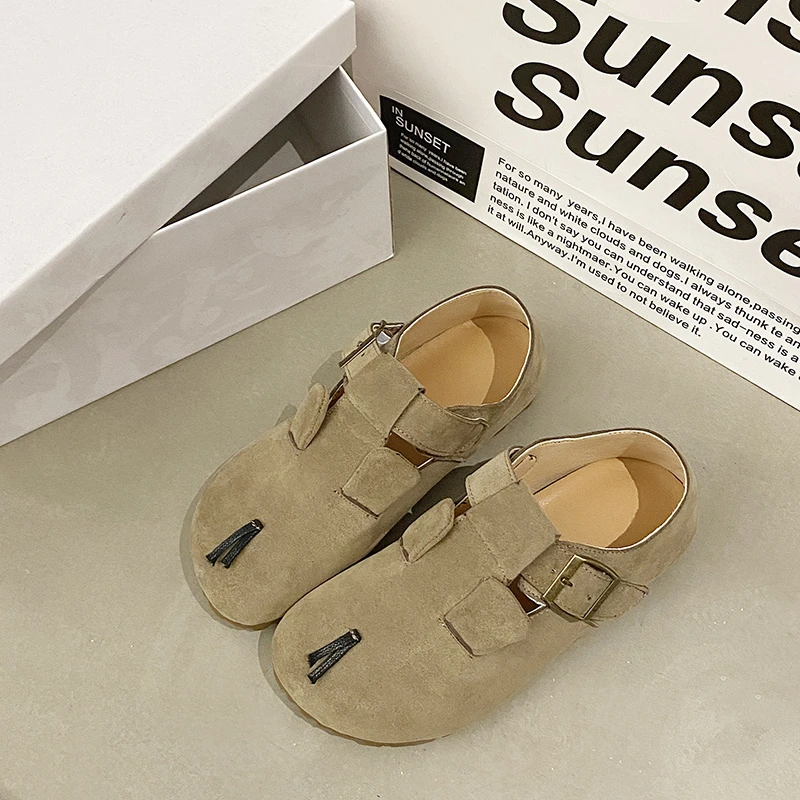 

Женская обувь Кроссовки на плоской подошве Женские кроссовки 2025 Новая тенденция без шнуровки с круглым носком для бега Удобные стильные ретро в предложениях Женская Обувь