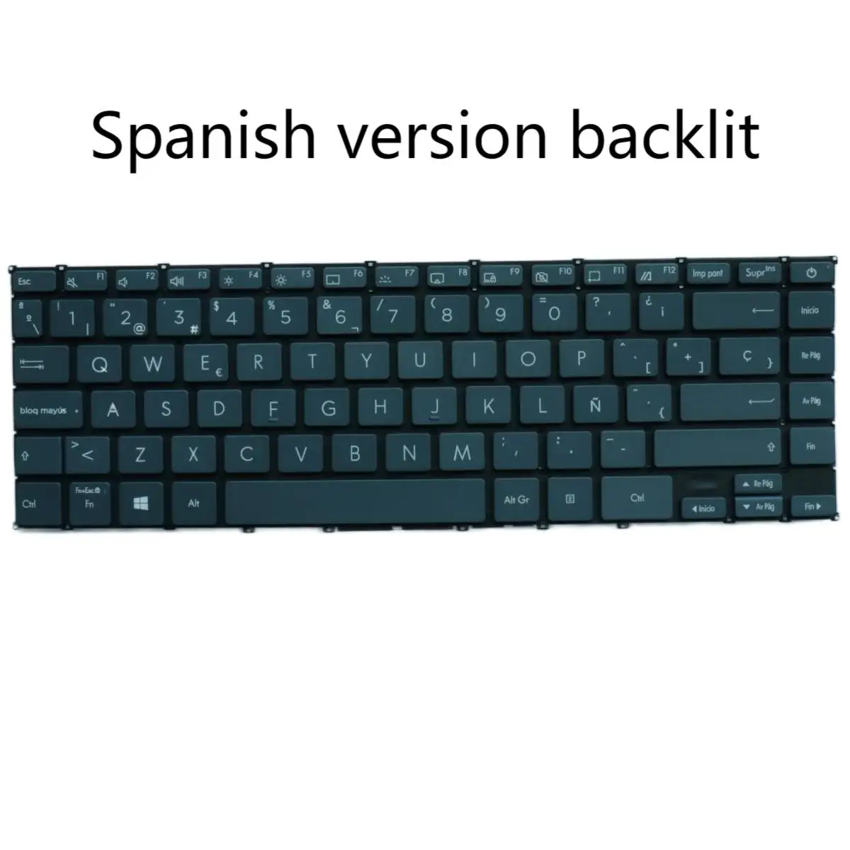 

UX325 spanish Backlit For ASUS ZenBook 13 UX325 UX325JA UX325J UX325EA U3700 UXF3000E UX325E laptop Keyboard