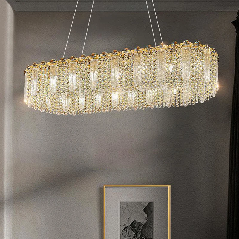 

Modern Living room crystal chandelier LED crystal light Bedroom crystal lamp dining room crystal pendant Room decor lighting lam