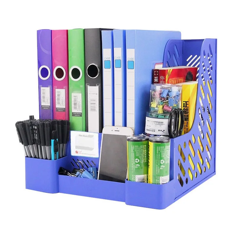 4-piece desktop storage box Document storage basket File rack A4 paper storage rack Clearance sales