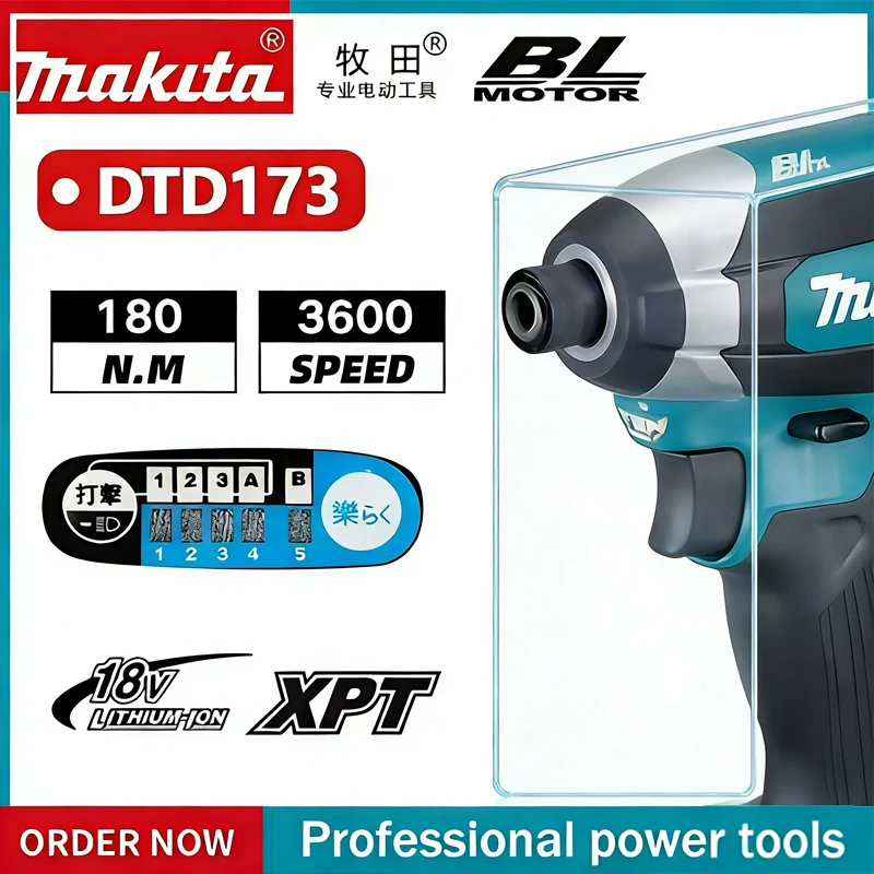 

Makita DTD173 Makita Original Batteries 18V 2Ah 3Ah 5Ah 6Ah 9Ah for Makita DTW700 DTW285 DTD171 DDF485 DDF487 DHP487 TW004G
