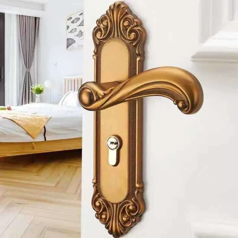 

Vintage Retro Mortise Lock Interior Door Lock Latch Bedroom Lever Handleset Internal Handles Lever Handle