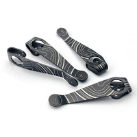 1pc Custom Knife Titanium Pocket Clip Back Clamp for Spyderco Paramilitary2 C81 Para3 C223 Endura Delica C10 C11 Modified Parts