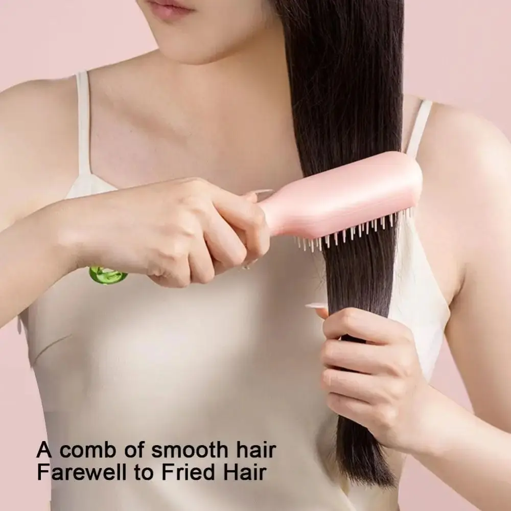 Magic Retractable Comb Self Cleaning Hair Brush Massage Anti-static Hair Smoothing Comb Hairdressing Hairstyling Tools