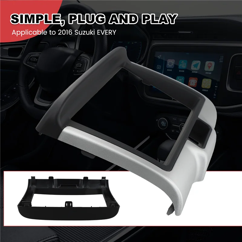 

P-Premium-2Din Facia For Suzuki Every Wagon Nissan NV100 2015+ Radio DVD Stereo CD Panel Dash Kit Trim Fascia Face Plate Frame