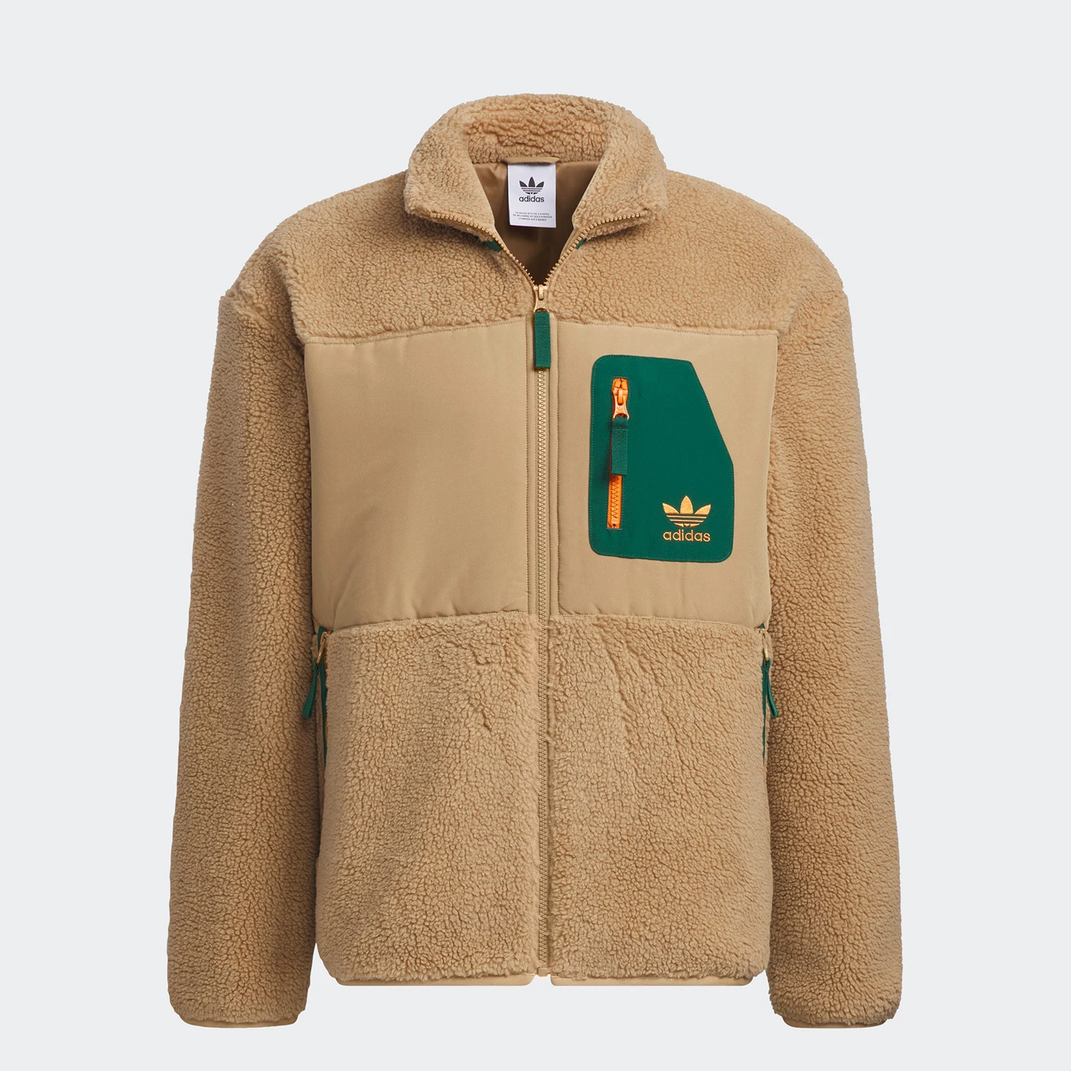 سترة Adidas Genuine Originals للرجال من Faux Shearling IN0994