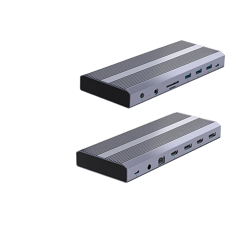 

New Type-C Docking Station for Screen Projection USB 3.2 Multi-Function Splitter HUB Hub Expansion Dock in Stock