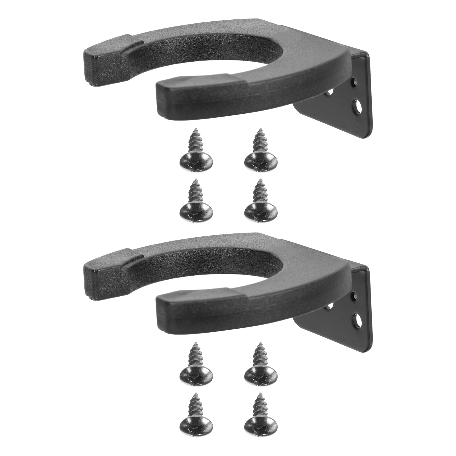 

Microphone Hanger Durable Iron Rubber Material Wall Mount Hook Storage KTV Bar Universal Mic Accessories Portable Audio Video