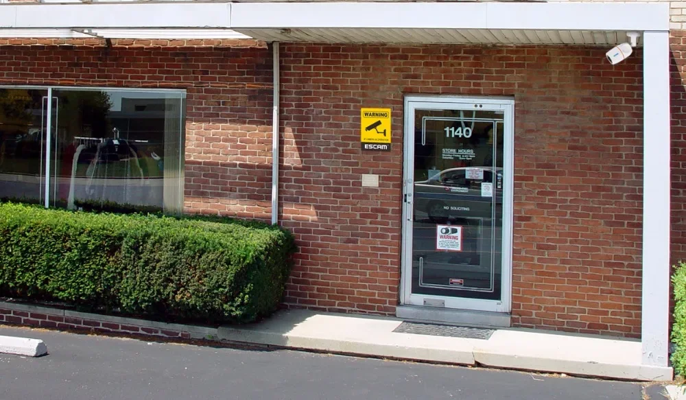 2 PÇS/LOTE 12x18cm e 10 14,5cm Câmeras de Segurança de Monitoramento Sinal de Aviso CCTV