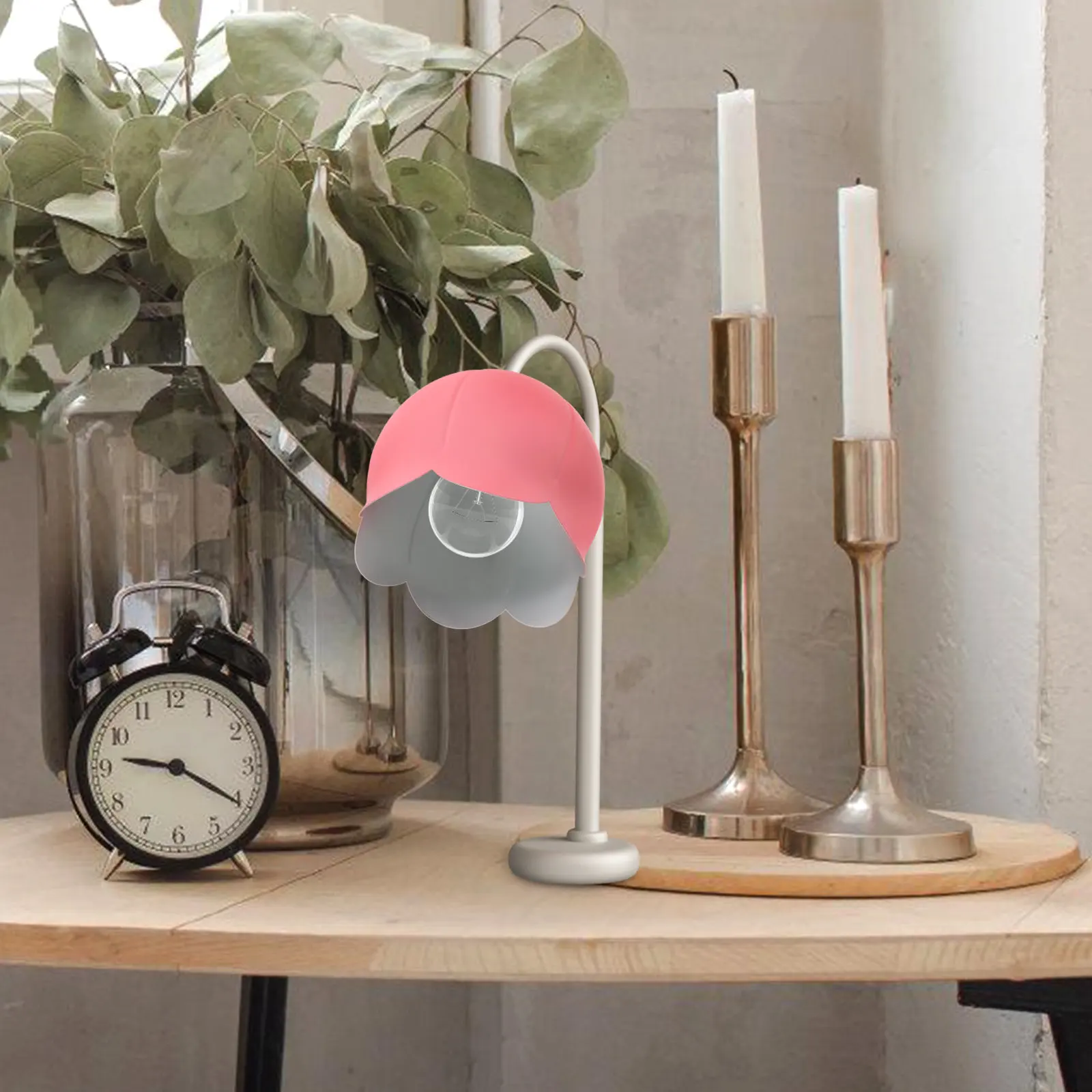 

Компактный абажур в цветочном стиле Bellflower, идеально подходит для спальни, гостиной, ночника, настольной лампы, замена лампы Gu10