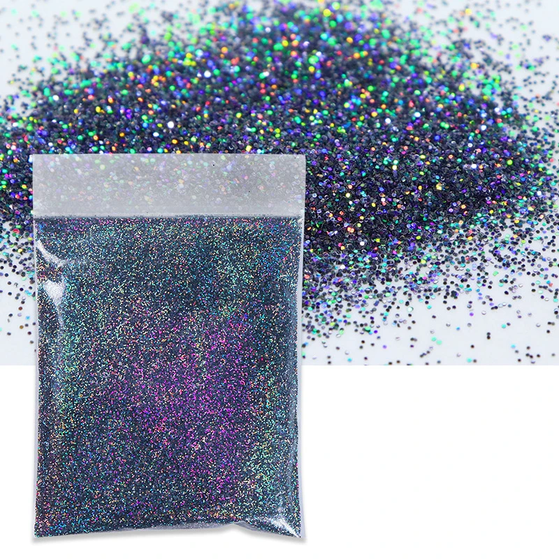 10 gr/beutel Holographische Feine Glitter Pulver Für Epoxy Füllung Laser Glitter Gold Silber Feine Pulver DIY Harz Form Füllung Handwerk