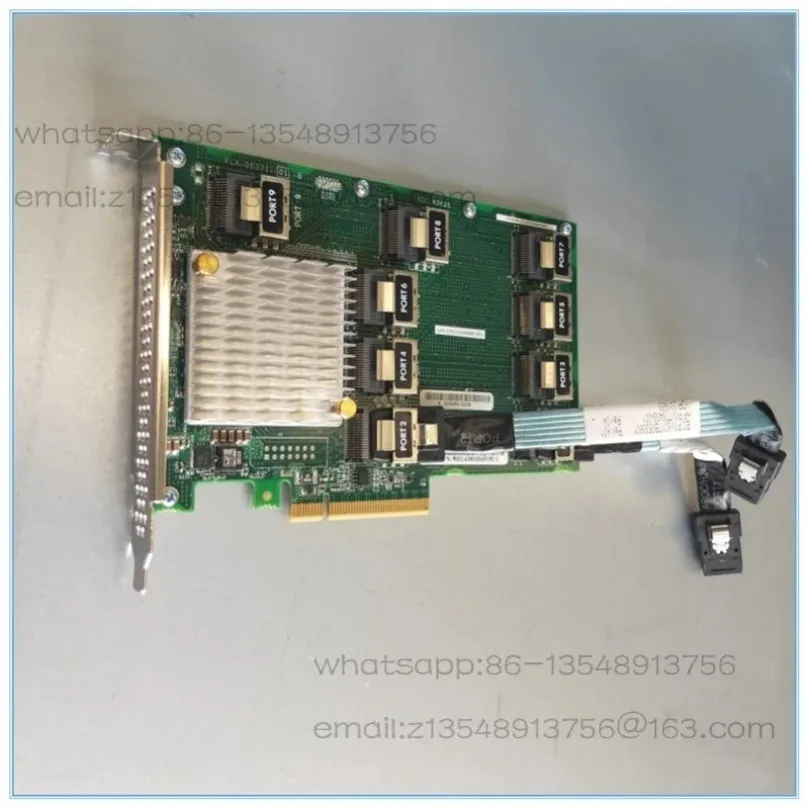 9‑Port 12Gb SAS Expander Card 727250‑B21 761879‑001 727252‑001 AEC‑83605 PCI‑E Storage Expansion Adapter