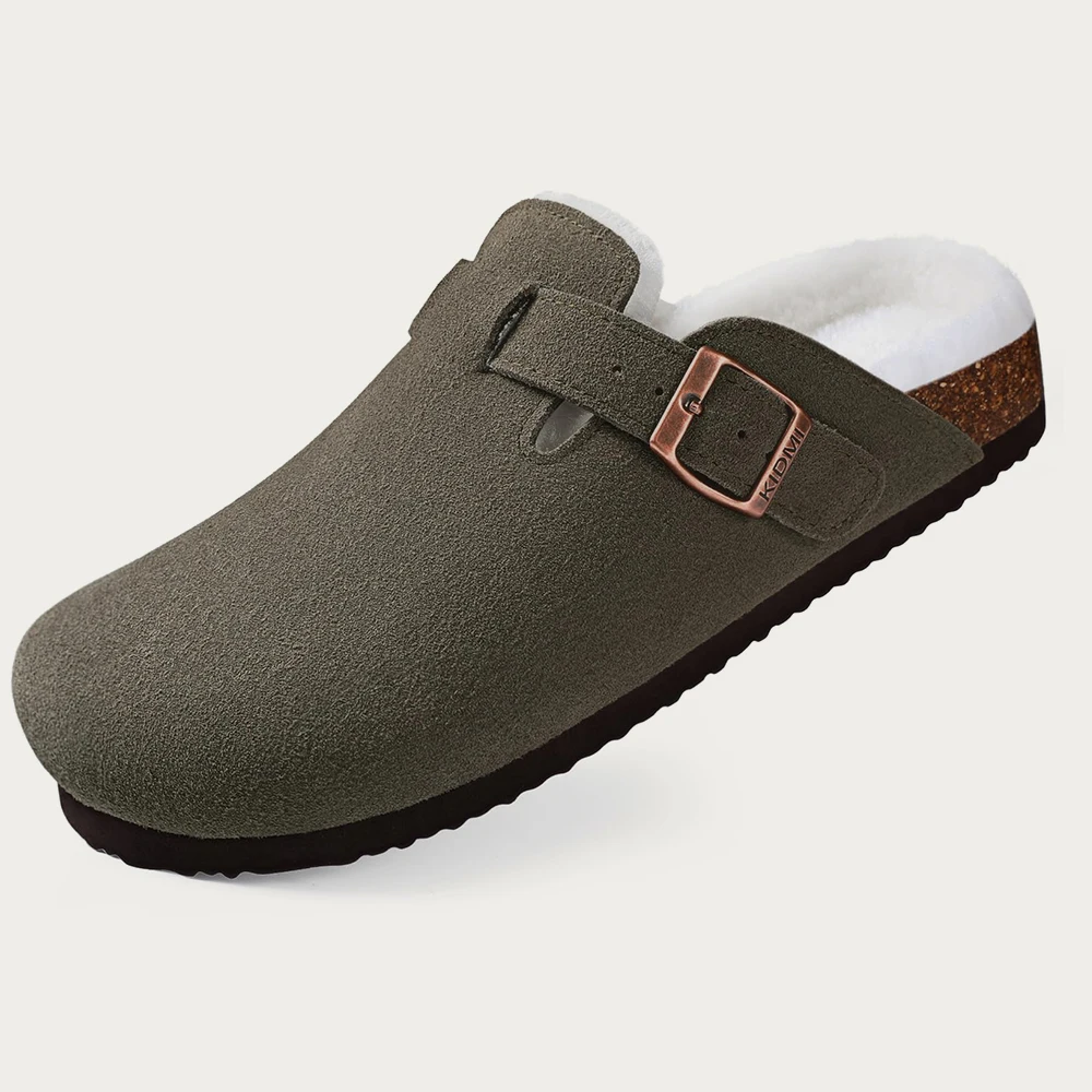 Gacimy Classic Clogs Slippers For Women Outdoor Men Soft Sole Mules Shoes With Arch Support Fashion Anti-Slip Cork Flat Slippers