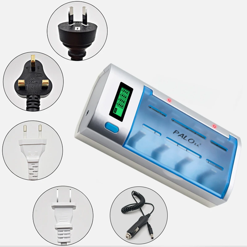 CITYORK-batería recargable de tamaño D R20, 1,2 V, LR20, NI-MH, tipo D, AAA, AA, C, D, Szie, cargador de batería de 9V