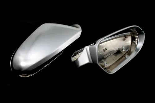 

S Line Style Silver Matt Chrome Side Mirror Cap Replacement For Audi A6 C7
