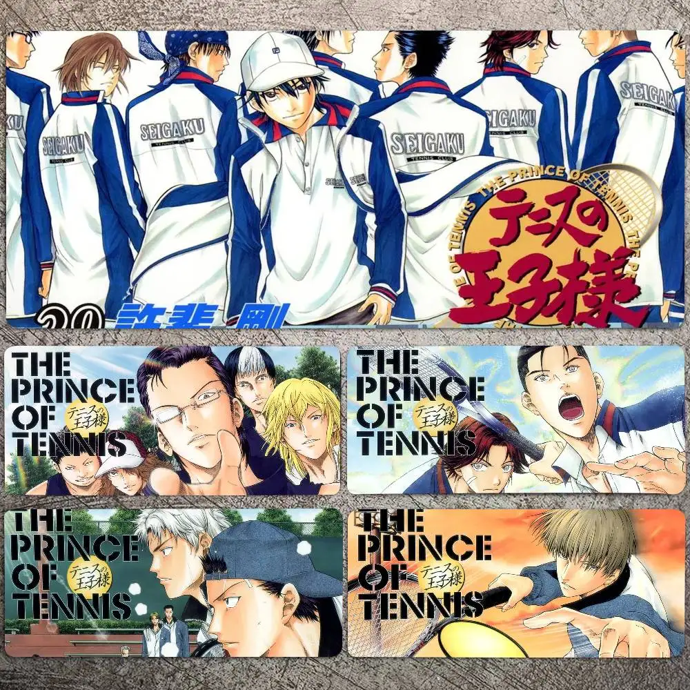 The P-Prince Of T-Tennis Manga Mousepad Non-slip Suitable For Office Computers Laptops E-sports Game Desk Mats XXL Keyboard