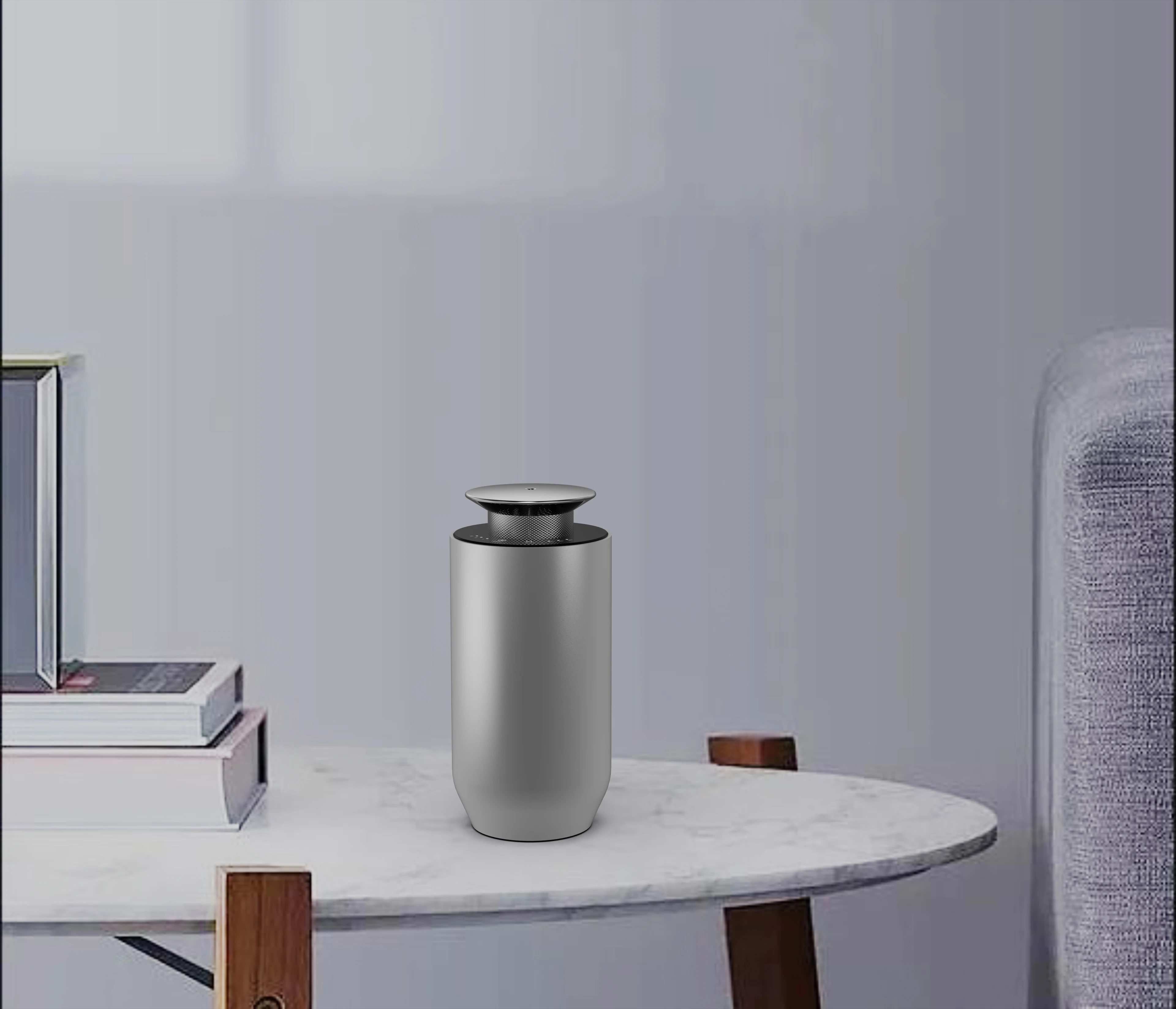 

Aluminum Alloy Material Aroma Diffuser for Car Use Waterless Aroma Diffuser with USB Charge