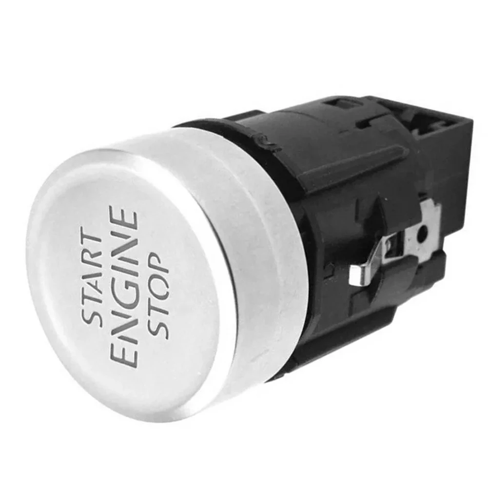 5G1959839 Button Car Engine Start Button For Car Engine Start Size As Picture Shows Black Silver High Reliability