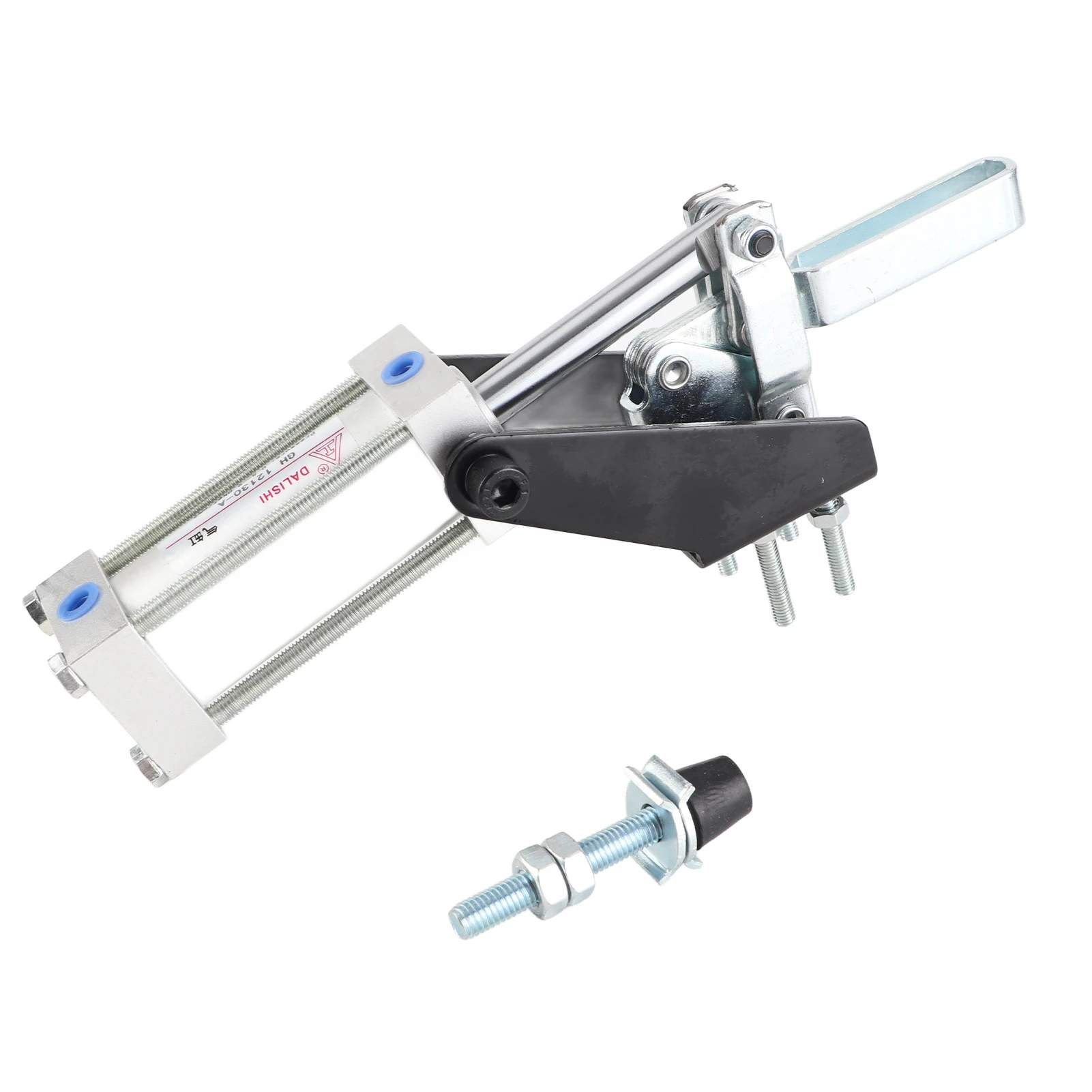 Morsetto pneumatico 227 kg Forza di serraggio Cilindro pneumatico Morsetto di fissaggio pneumatico Cilindro accessorio Morsetto pneumatico Morsetto a ginocchiera aria