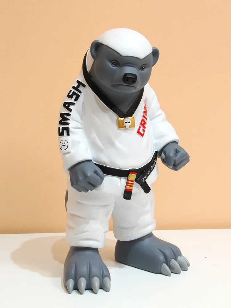 

Home Decor Creativity Honeypot Statue Creative Room Decor Interior Figurine Modern Living Room Desktop Decoration Resin Statue