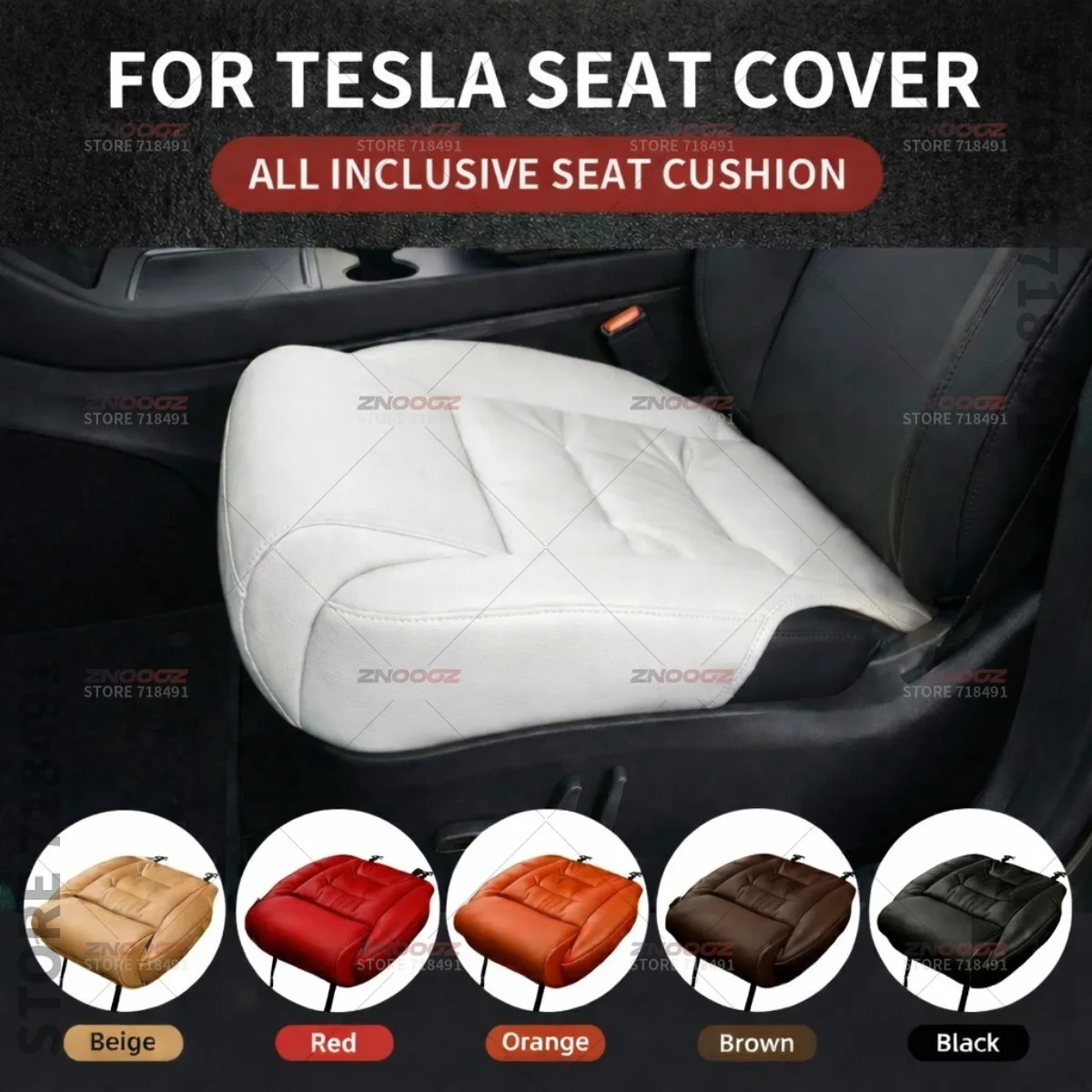 

For Ford Focus Car Seat Leg Support Extension Seat Cover Memory Foam Extender Cushion Interior Accessories