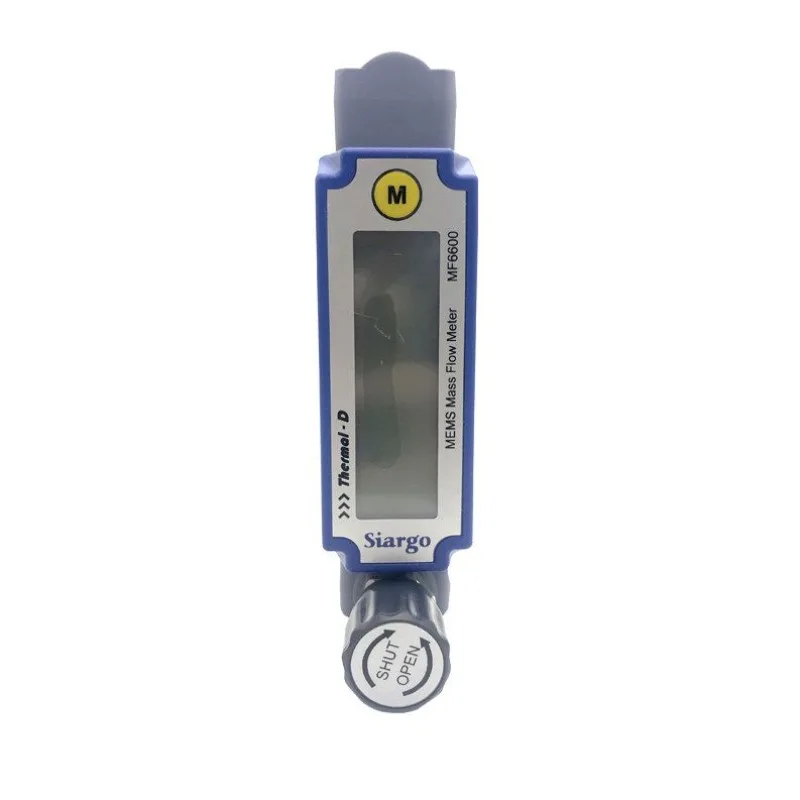 MF6600 gas flowmeter digital rotor flowmeter MEMS high precision adjustable liquid crystal display