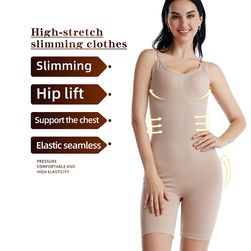 Body moldeador de cuerpo completo para mujer, ropa moldeadora de barriga, envoltura adelgazante, elevador de glúteos, realce de muslos, corsé moldeador de Abdomen