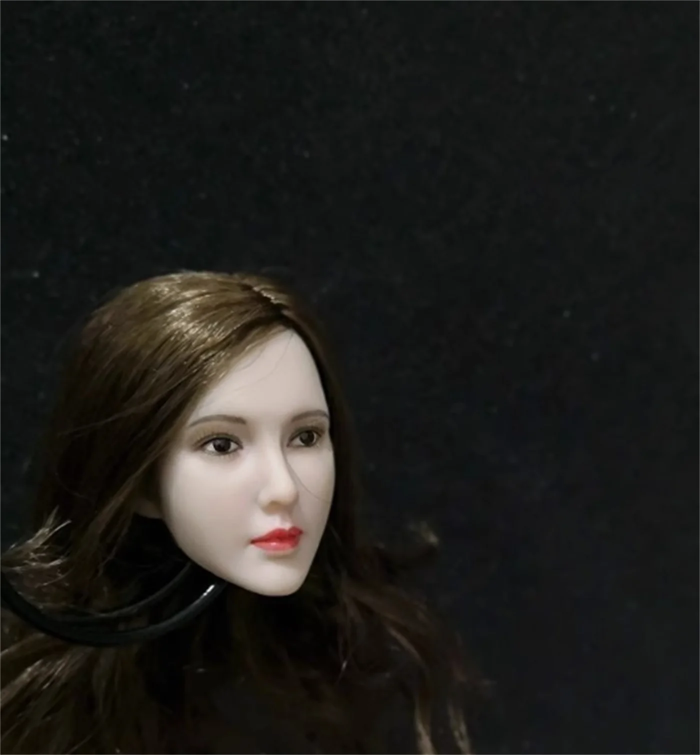 1/6 Zhang  Yu  Xi  Expression Asia Singer Actor Cute girl  Female Head Carving Model F 12