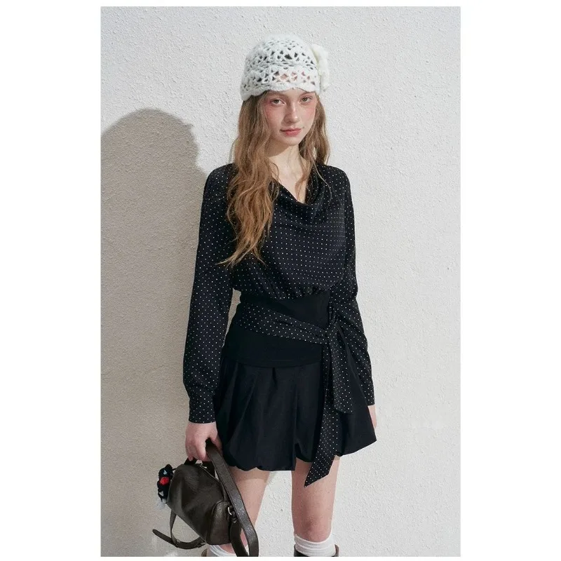 

Women's New Stitched Fashion Solid Color Versatile Casual Skirts