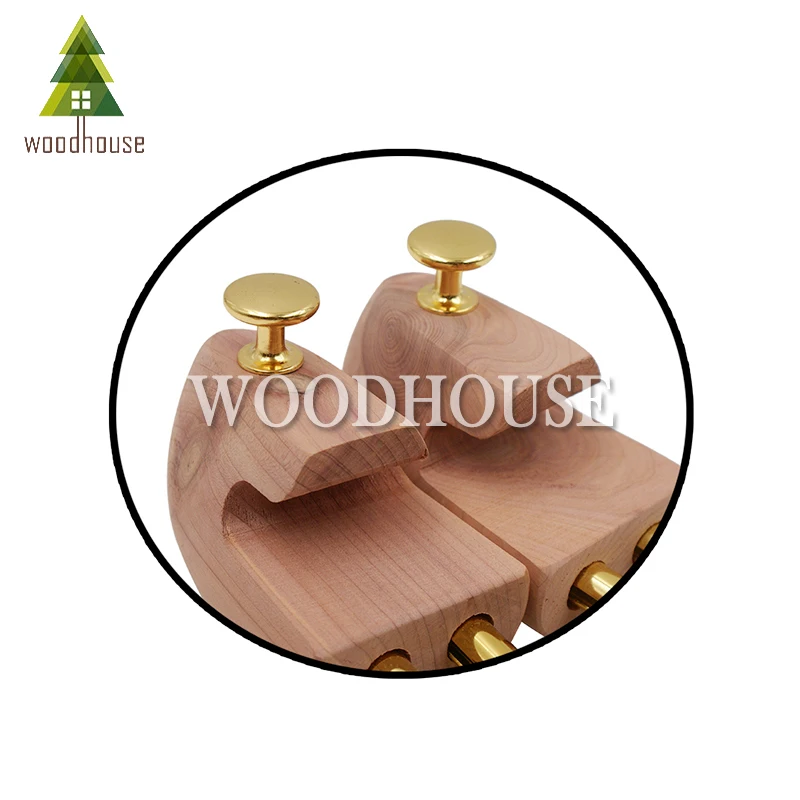 Men\'s and Women\'s Twin Tube Adjustable Red Cedar Shoe Tree Wood Shoe Tree