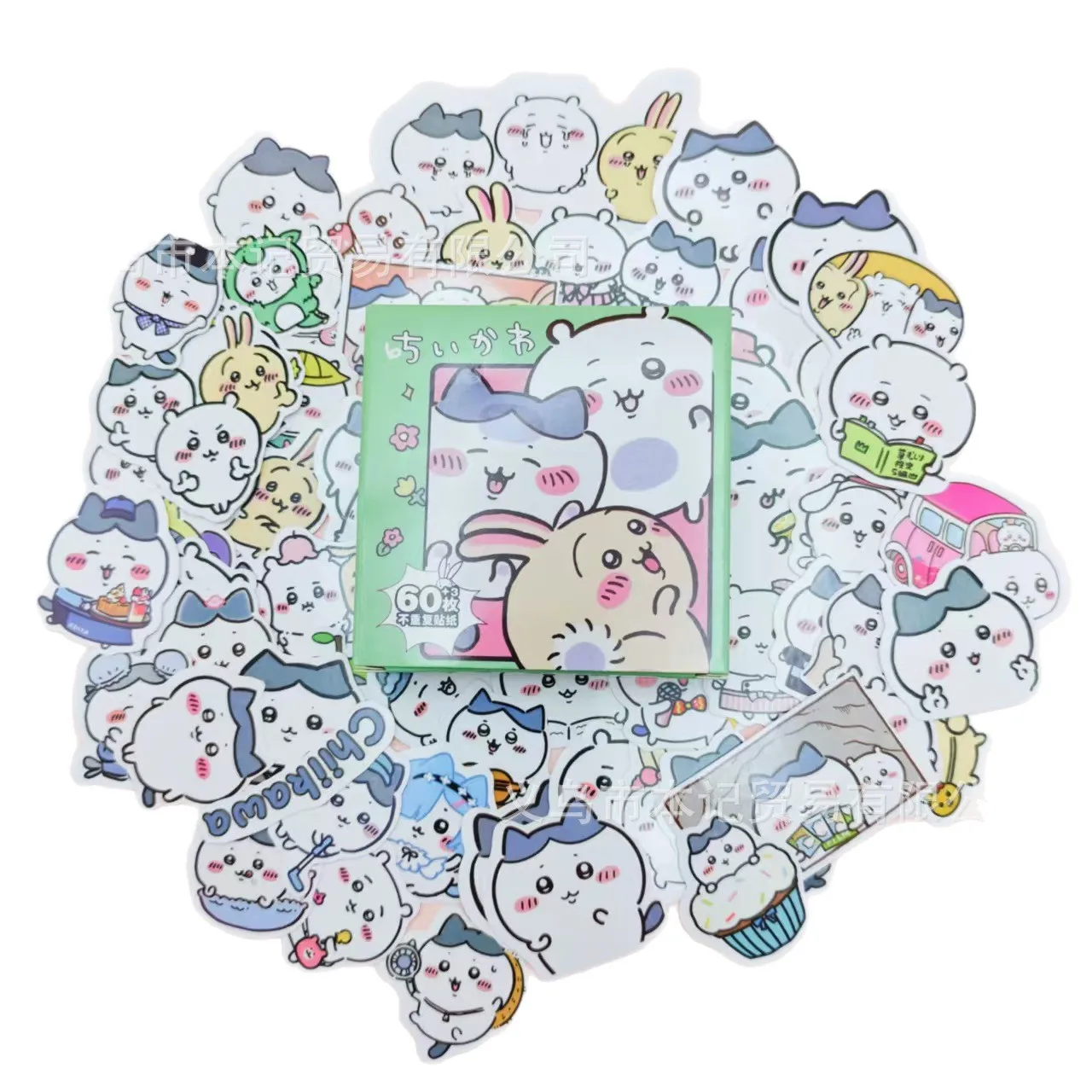 Chiikawa New Stationery Sticker Gift Box, Hachiware Usagi Cute Waterproof Decor Stickers for Journal Phone Kids view 5