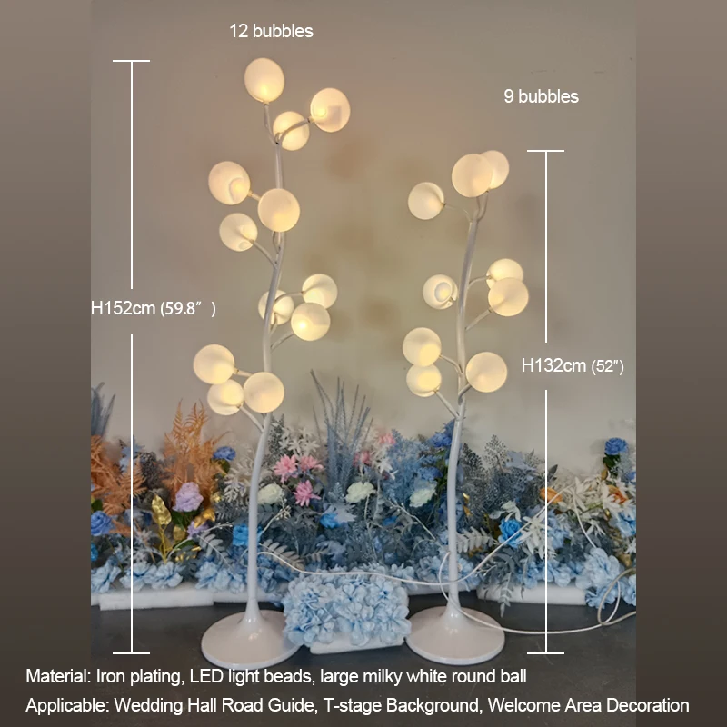 ANITA Modern Wedding Lights Festive Atmosphere LED Evening Stage Lights Roads Small Apples Fresh Background Decoration