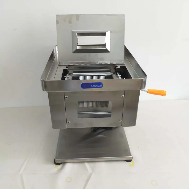 Electric Meat Cutting Machine Meat Cutter 110V/220V Commercial Electric Slicer Stainless Steel Drawer Meat Slicing Machine