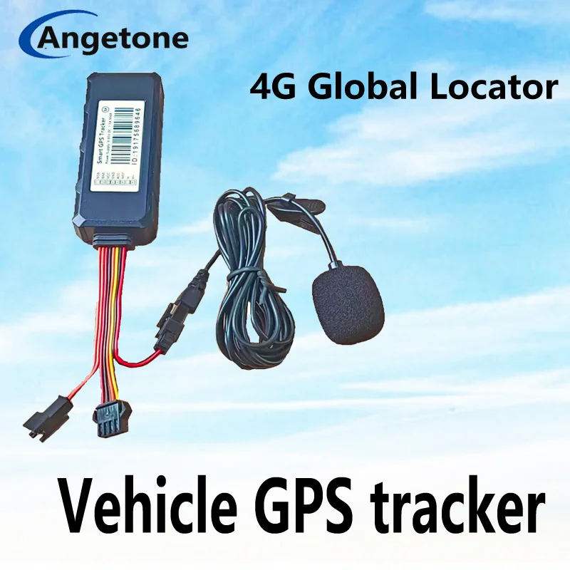 Vehicle-mounted GPS positioning tracker, automobile, motorcycle, electric truck, anti-theft alarm, remote control, satellite tra