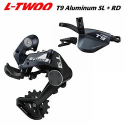 NEW! LTWOO T9 1x11 Speed Two Way Release Aluminum Shifter + Stabilize Damping Aluminum Rear Derailleur 11s