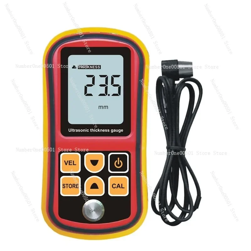 GM100 Ultrasonic Digital Thickness Gauge Glass Plastic Metal Steel Plate Thickness Gauge